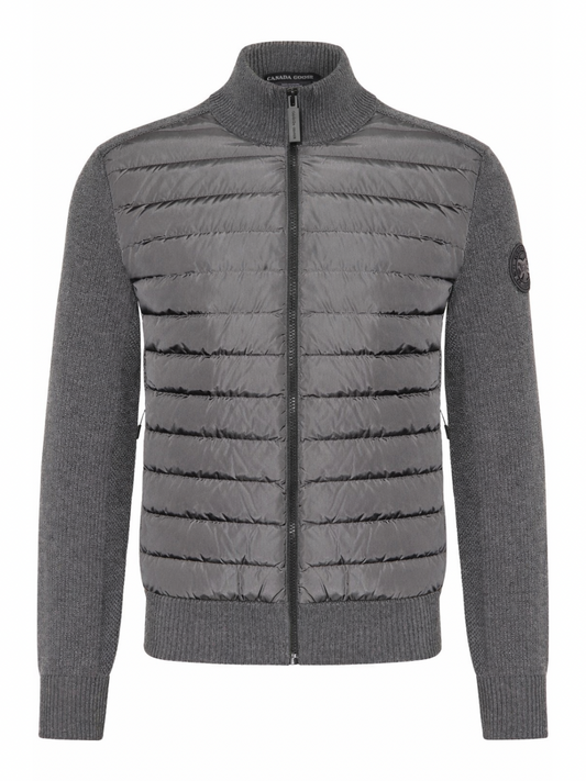 Canada Goose HyBridge Cardigan Grey (Black Badge)