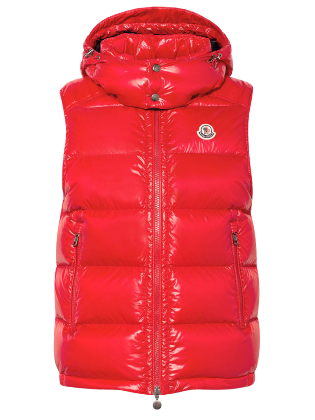 Moncler Bormes Vest Red Shiny