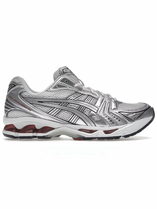 ASICS Gel-Kayano 14 x JJJJound White Pure Silver Red