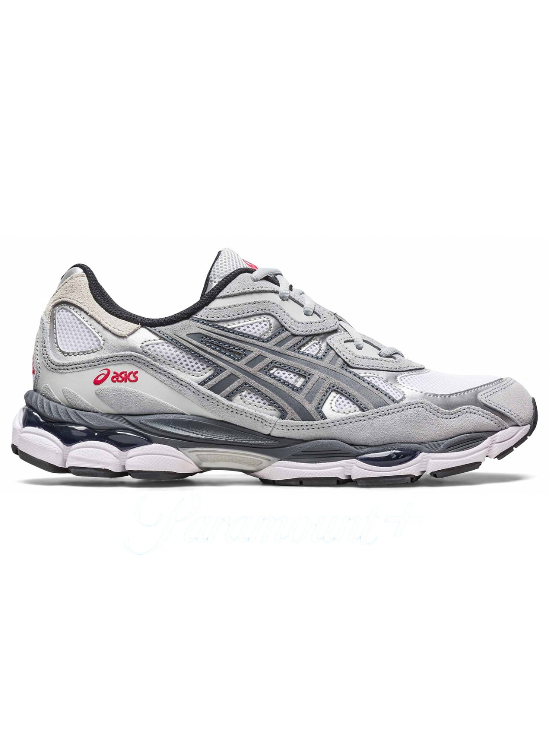 ASICS Gel-NYC White Steel Grey Red