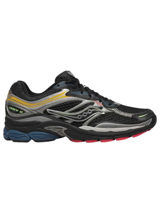 Saucony Pro Grid Omni 9 Black Silver Multi