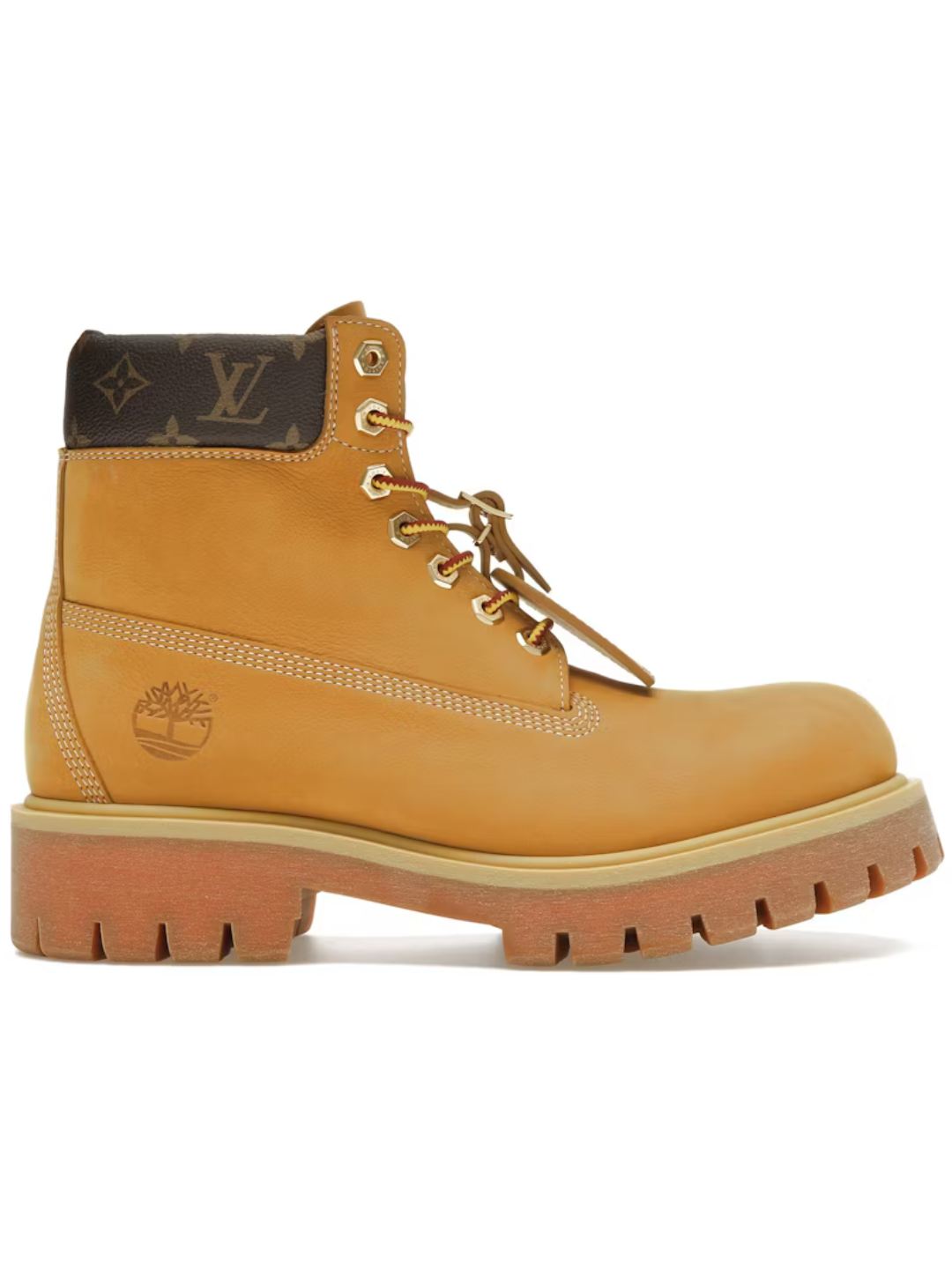 Louis Vuitton Timberland 6" High End Ankle Boot Wheat