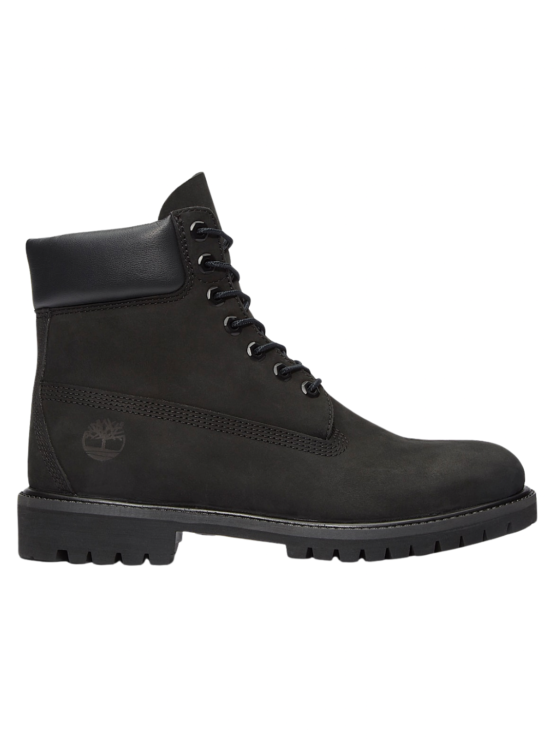 Timberland 6" Premium Waterproof Boot Black Nubuck Premium
