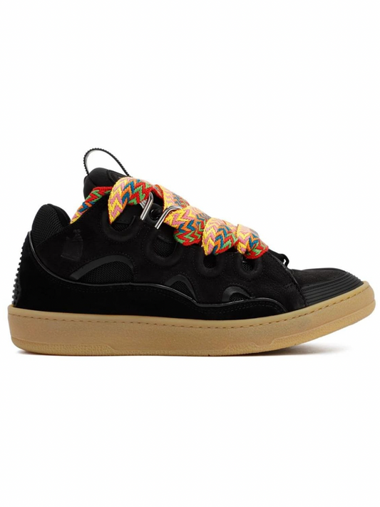 Lanvin Leather Curb Black Multicolor