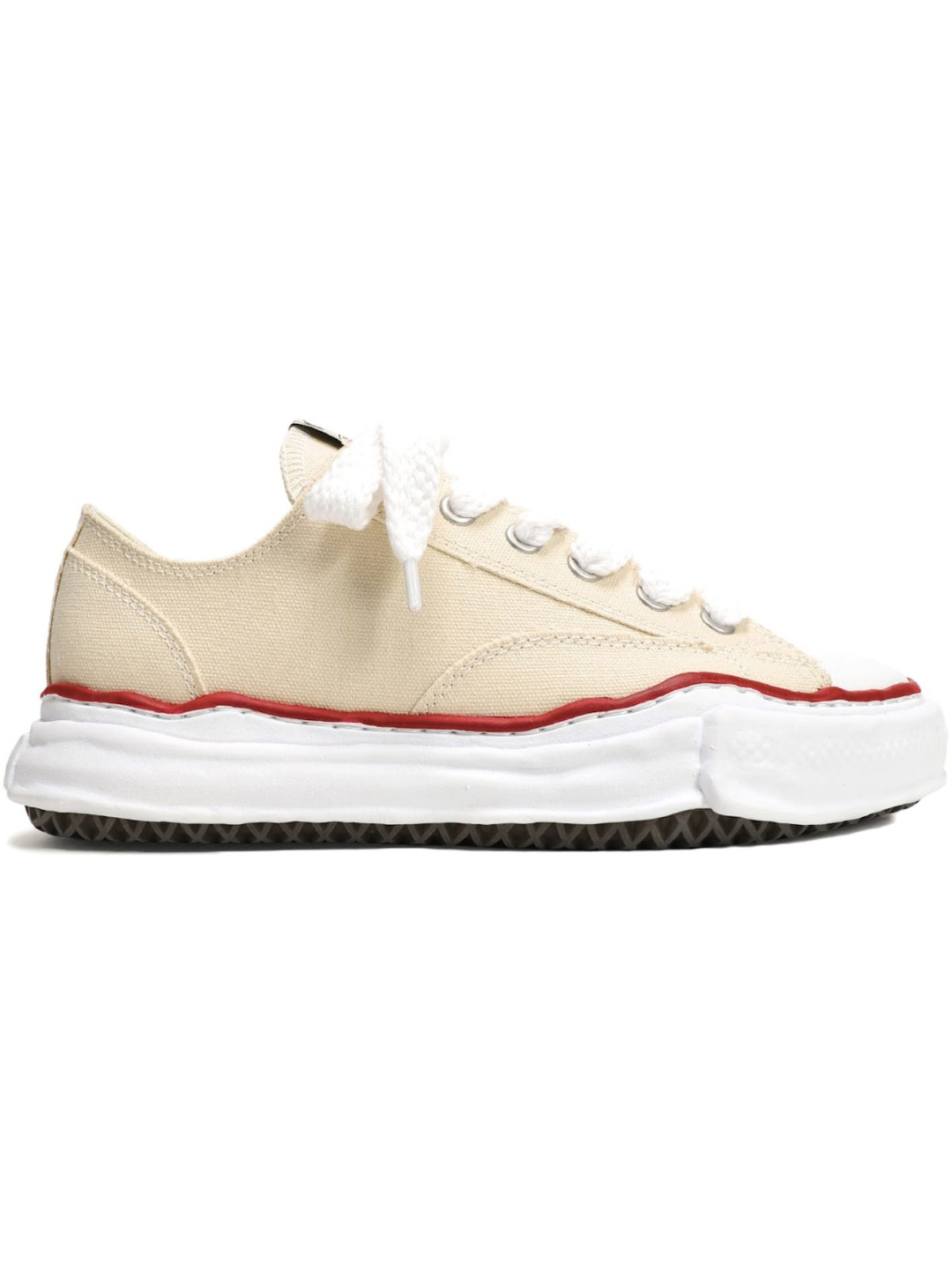 Maison Mihara Yasuhiro Peterson OG Sole Canvas Low Canvas Natural