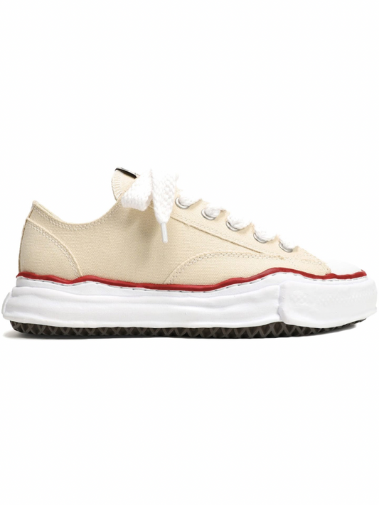 Maison Mihara Yasuhiro Peterson OG Sole Canvas Low Canvas Natural