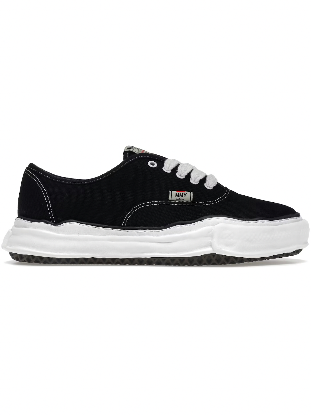 Maison Mihara Yasuhiro Baker OG Sole Canvas Low Black
