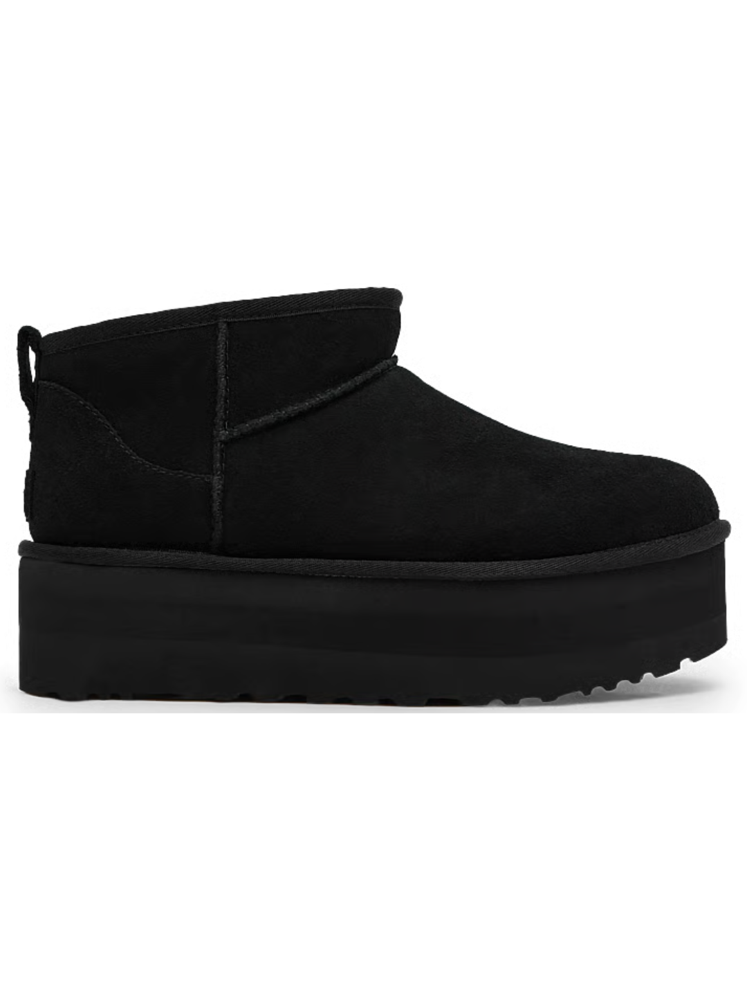 UGG Classic Ultra Mini Plateau-Boot Black