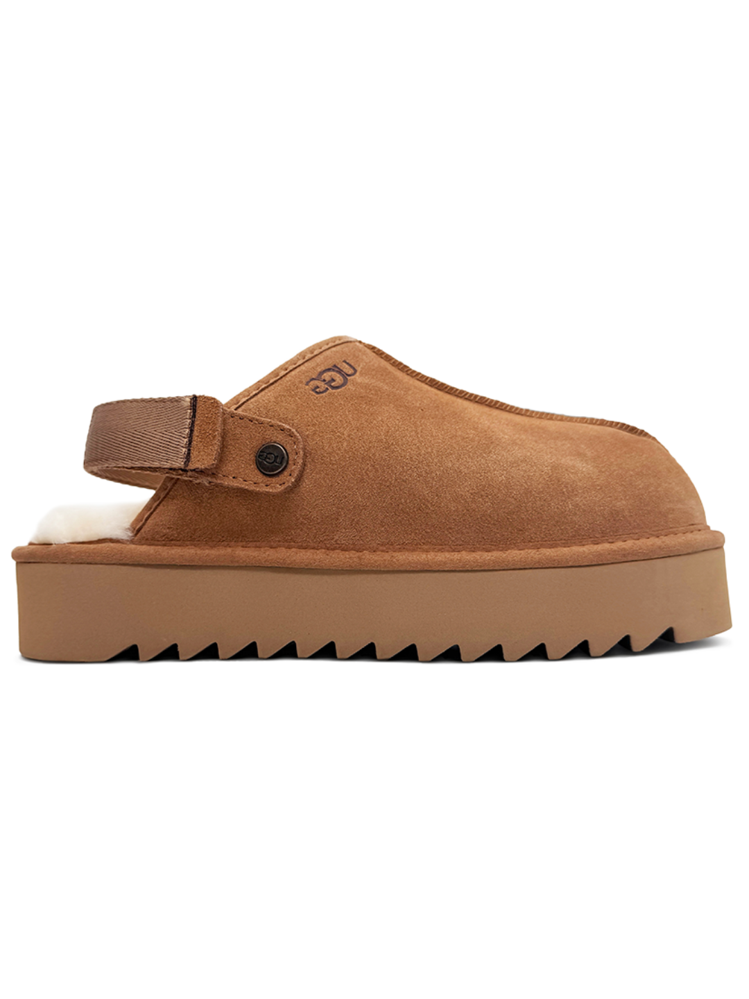 UGG Lanah Plateau Clog Chestnut