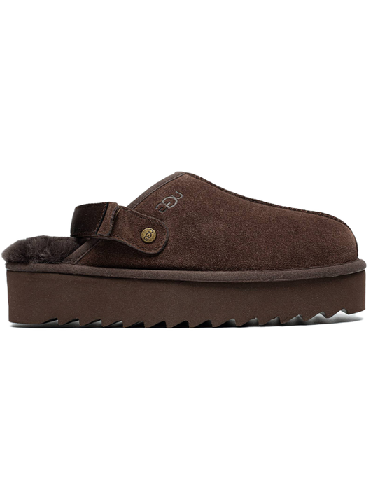 UGG Lanah Plateau Clog Brown