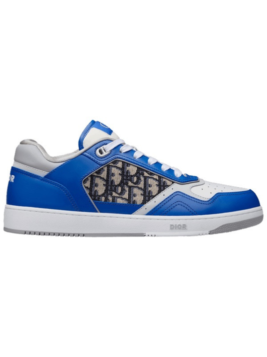 Dior B27 Low Blue Grey White Beige Dior Oblique Jacquard