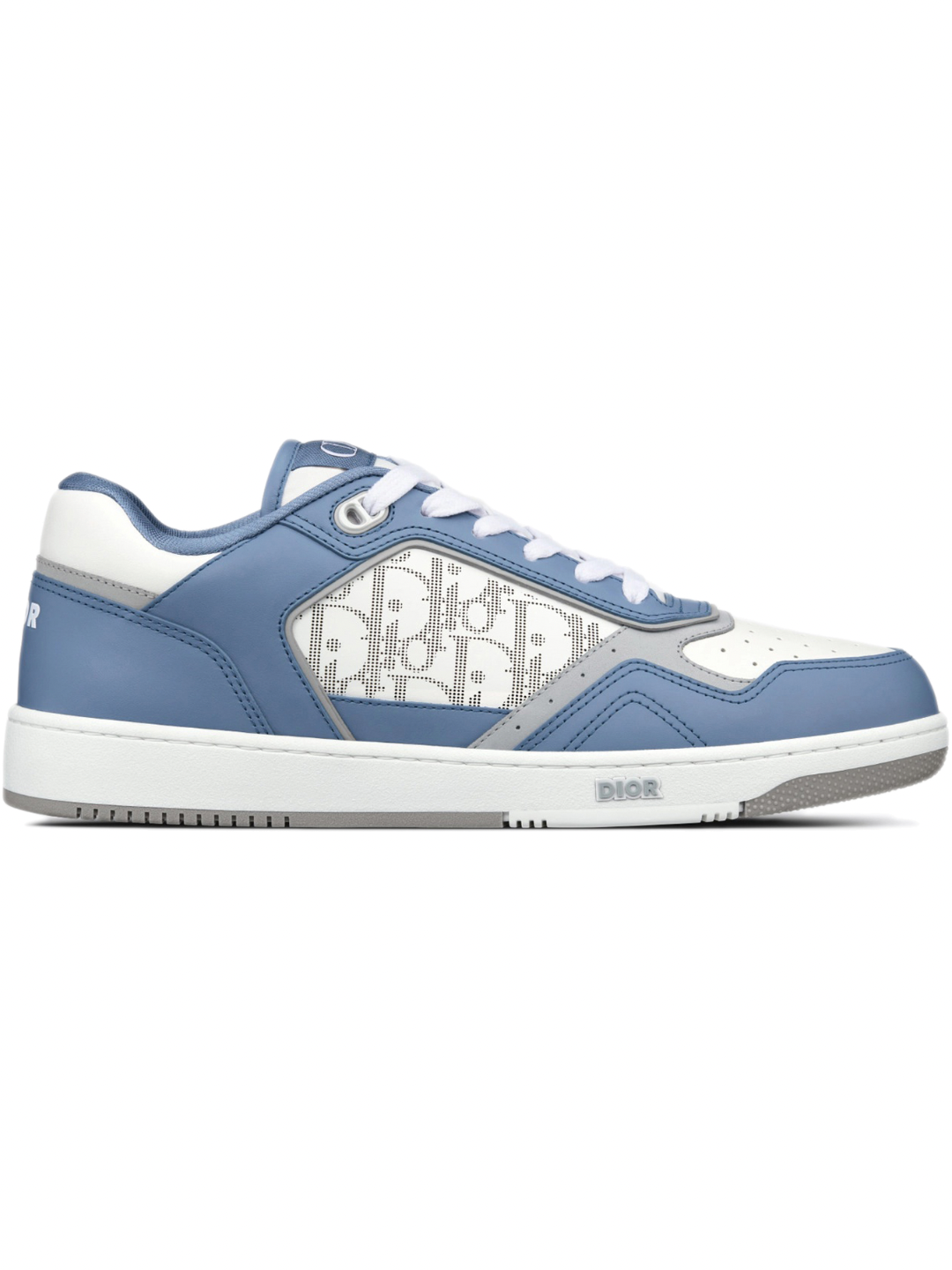 Dior B27 Low Blue White Dior Oblique Galaxy Leather