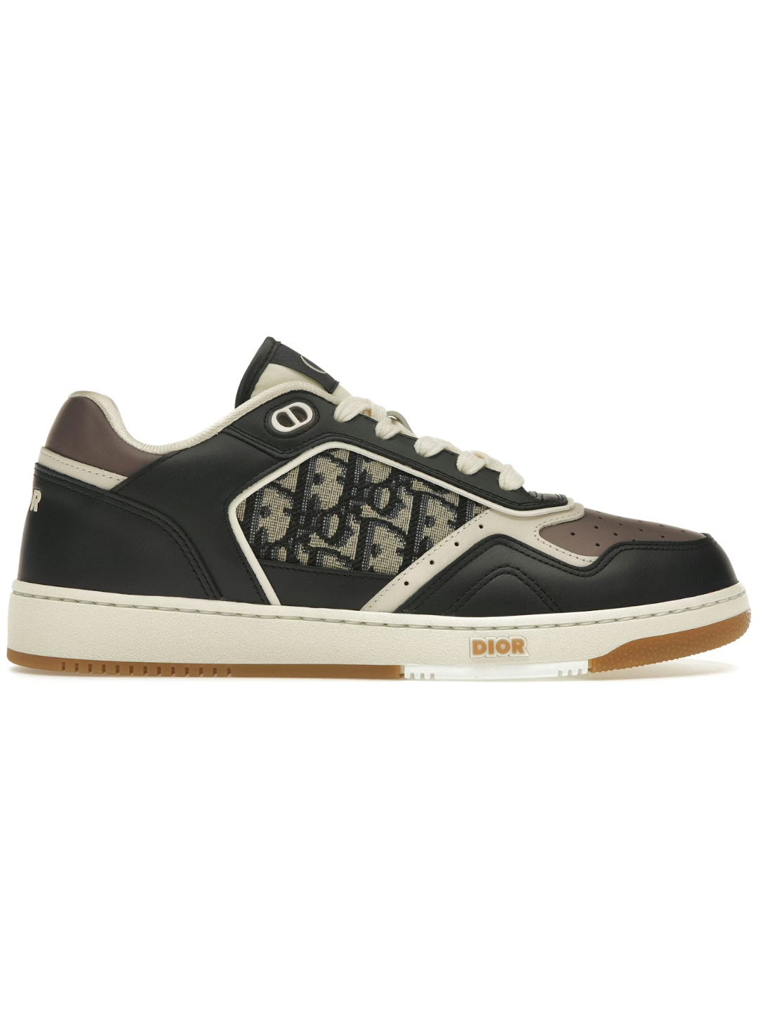 Dior B27 Low Deep Blue Plum Dior Oblique Jacquard