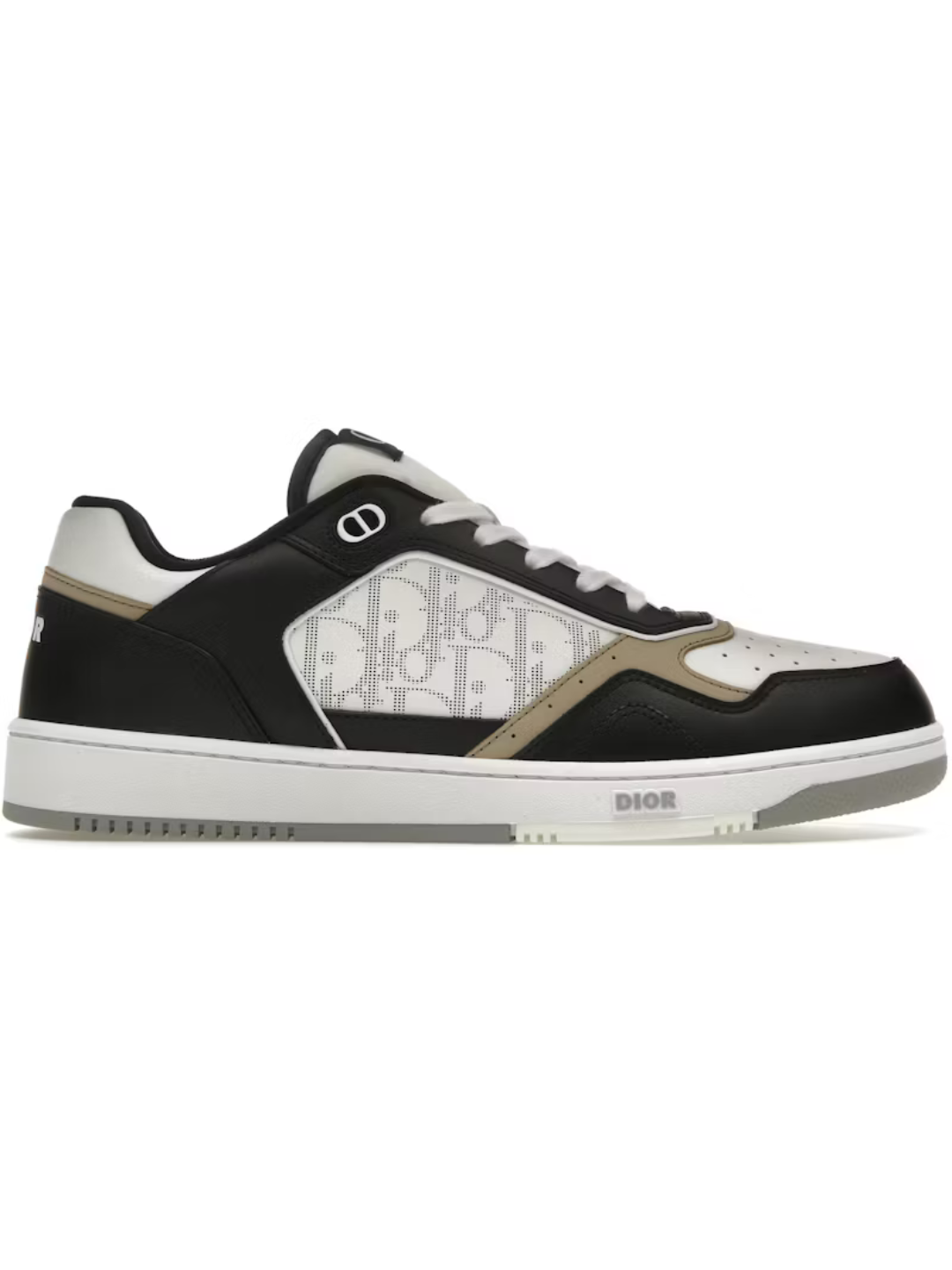 Dior B27 Low Black White Beige Oblique Galaxy