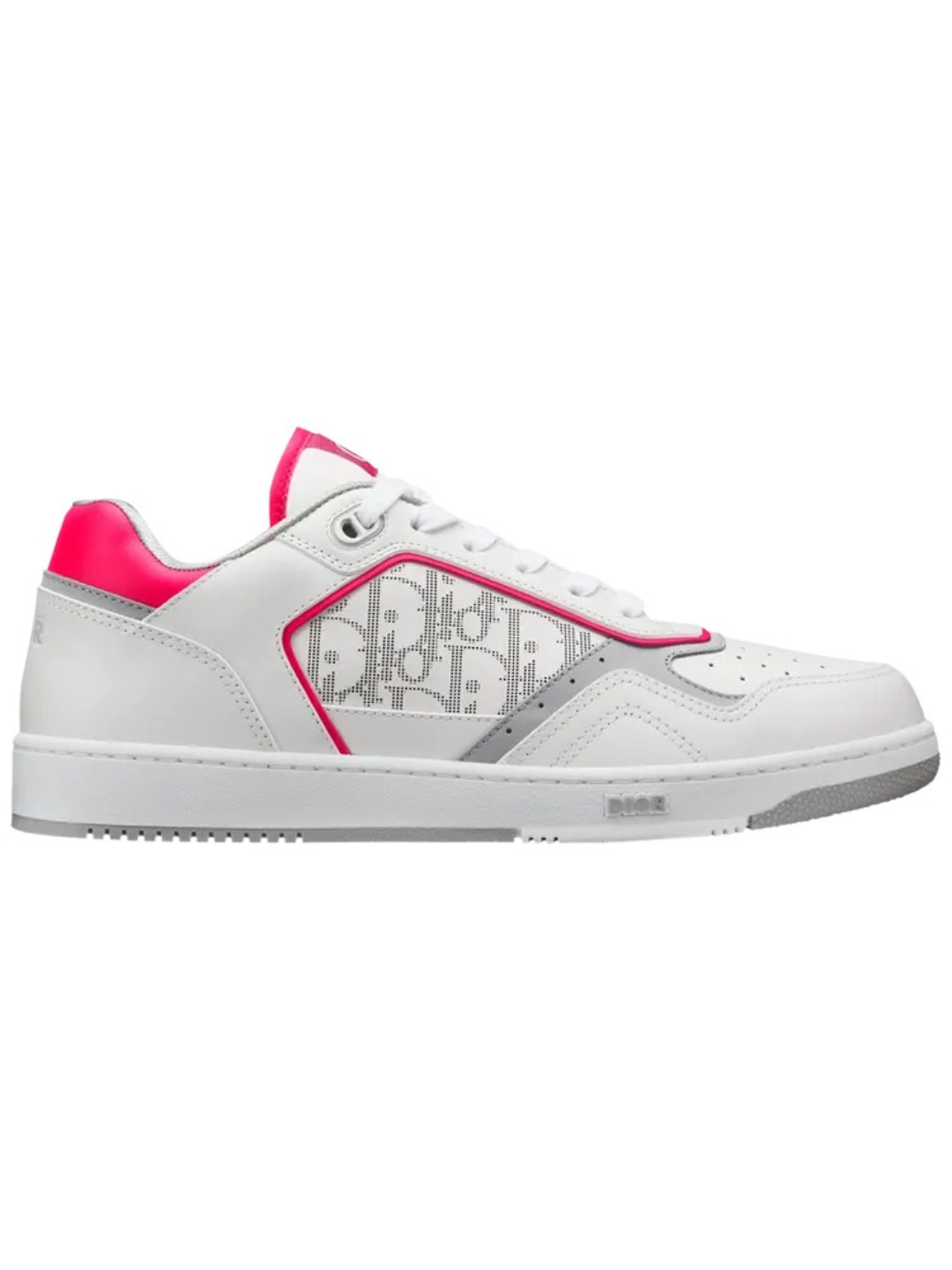 Dior B27 Low Dior Oblique Galaxy White Neon Pink