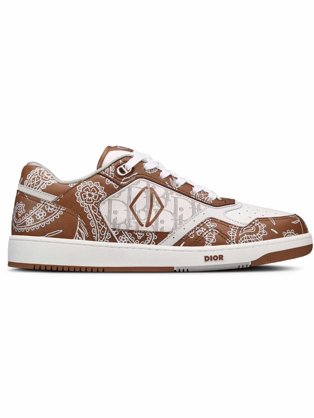 Dior B27 Low Café Blanco CD Paisley Blanco Dior Oblique