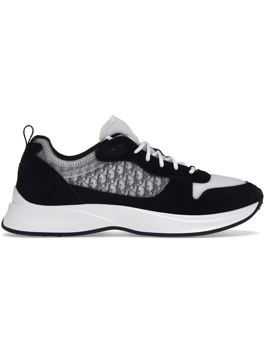 Dior B25 Oblique Runner Sneakers Black Suede
