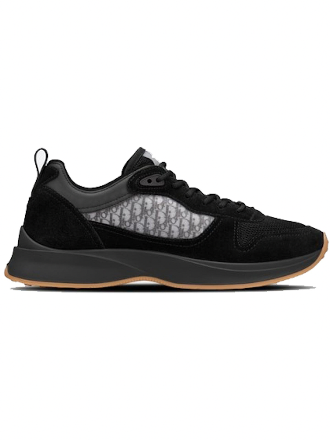 Dior B25 Runner Black Oblique Suede
