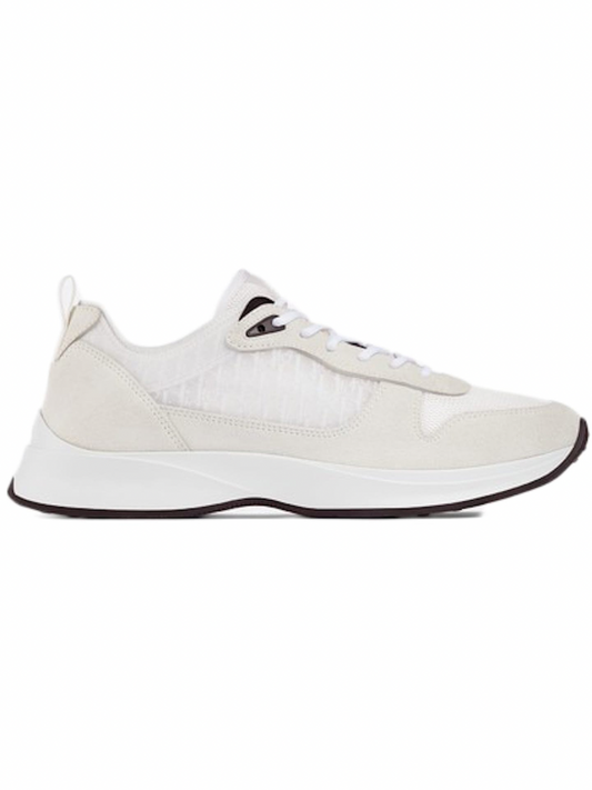 Dior B25 Runner White Oblique Suede