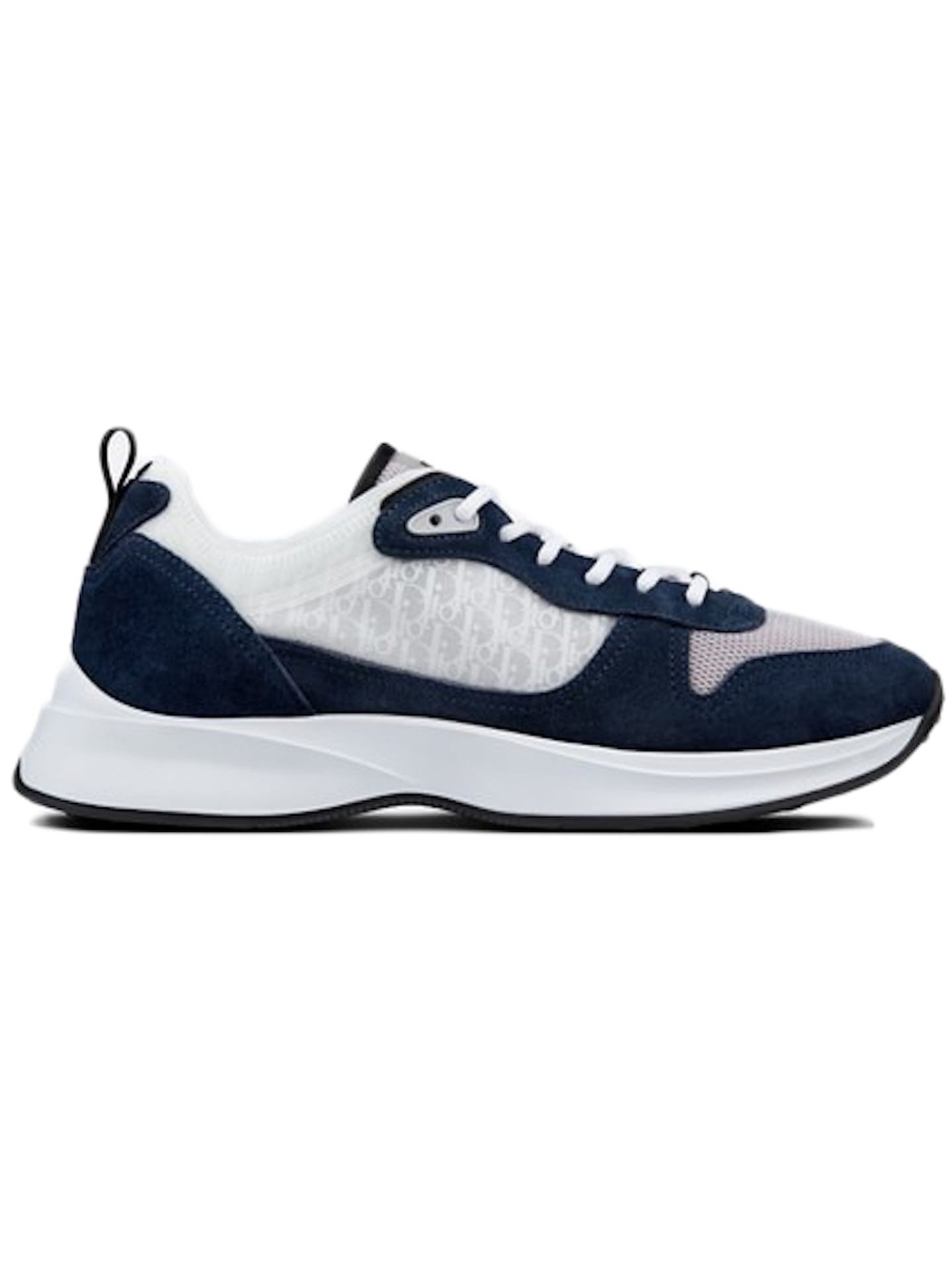 Dior B25 Runner Navy Blue Oblique Suede
