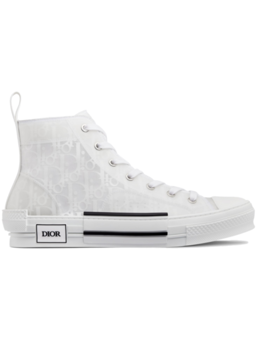 Dior B23 High Top Dior Oblique White