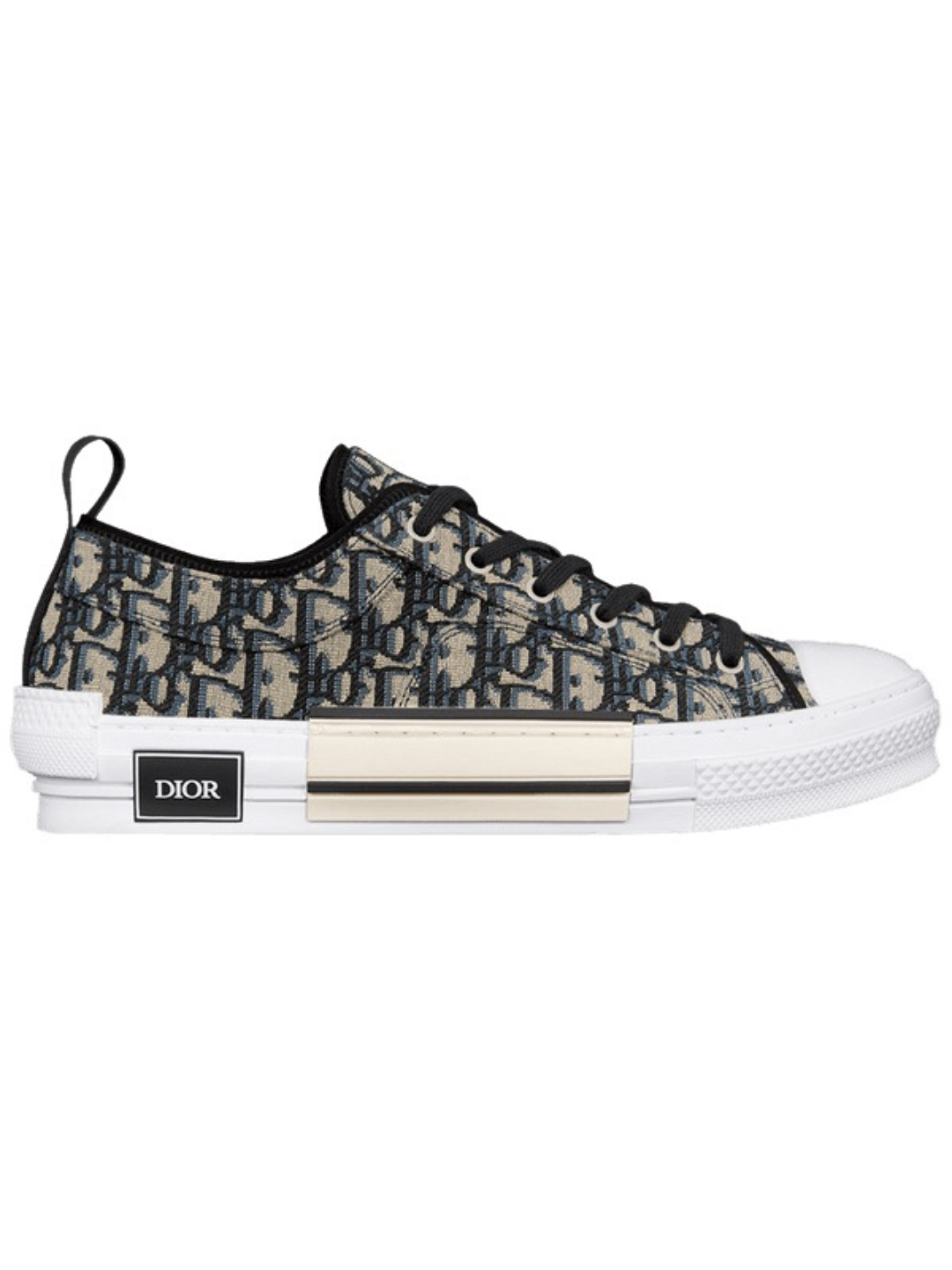 Dior B23 Low Dior Oblique Beige Black