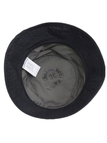 CHROME HEARTS Black Patch Bucket Hat