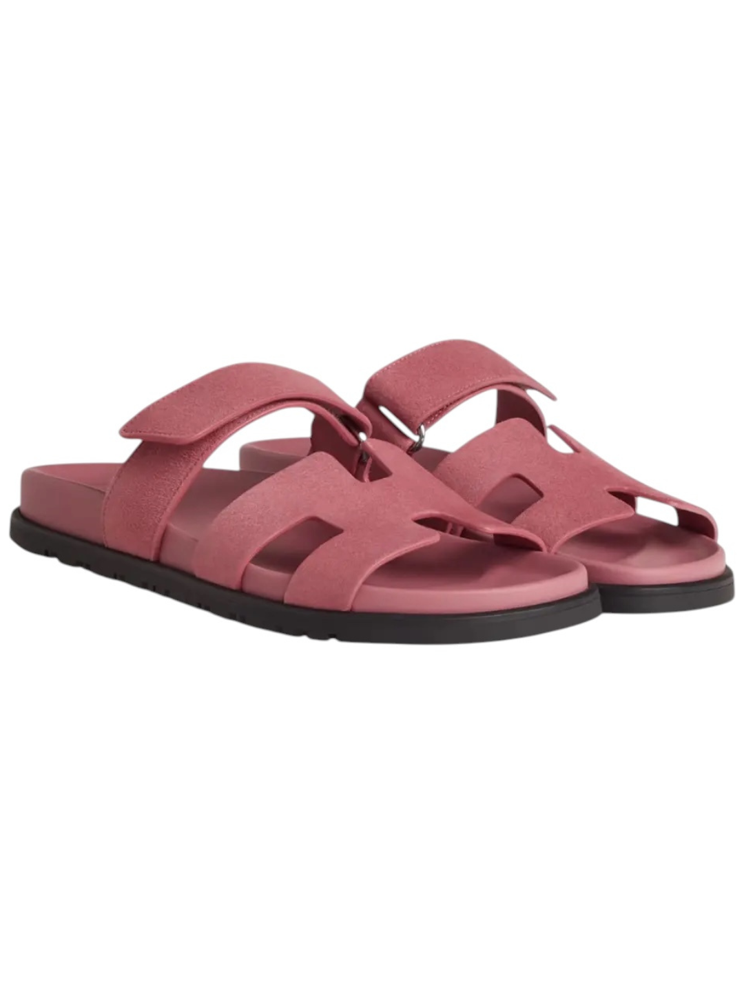 Hermes Chypre Sandals Pink