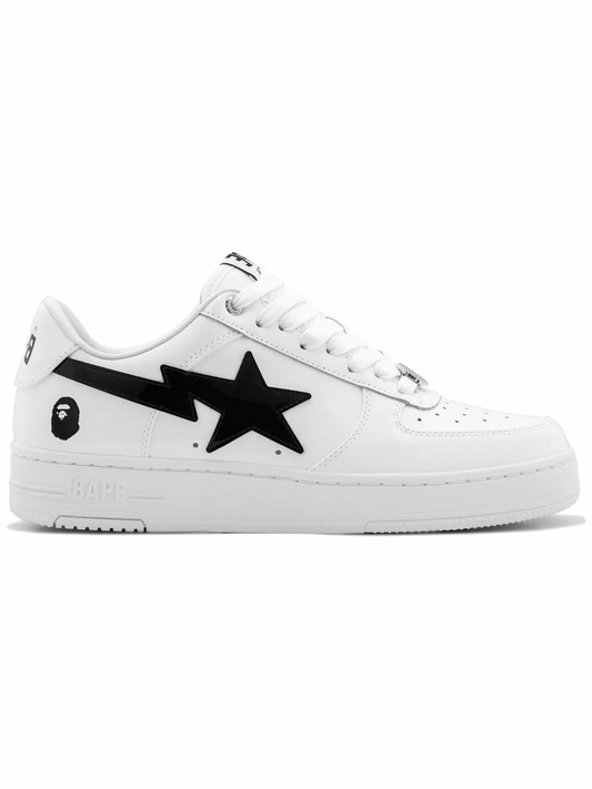 A Bathing Ape BAPE Sta Low White Black