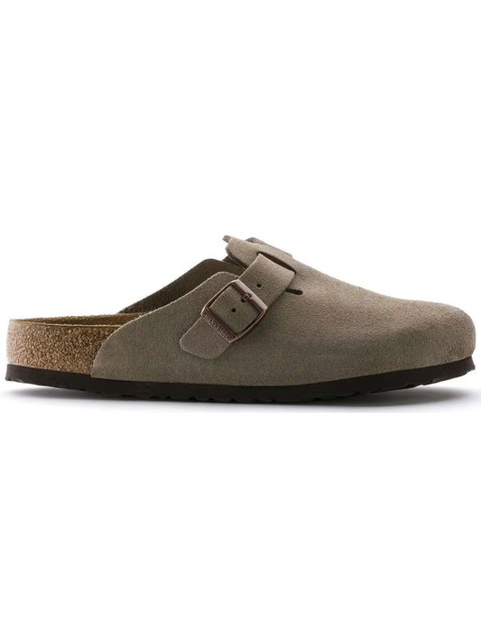 Birkenstock Boston Clogs Taupe