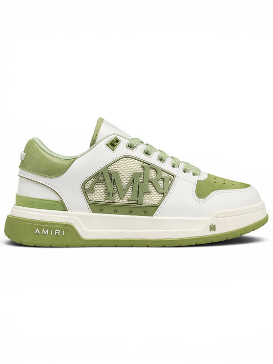 Amiri Classic Low White Green