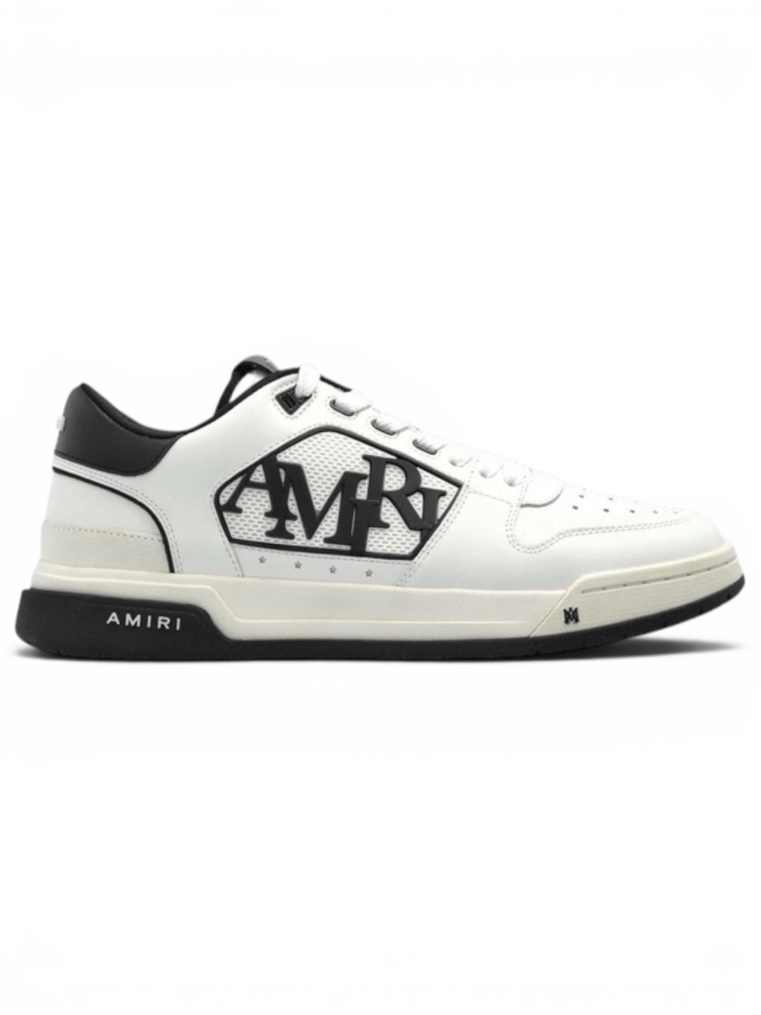 Amiri Classic Low White Black