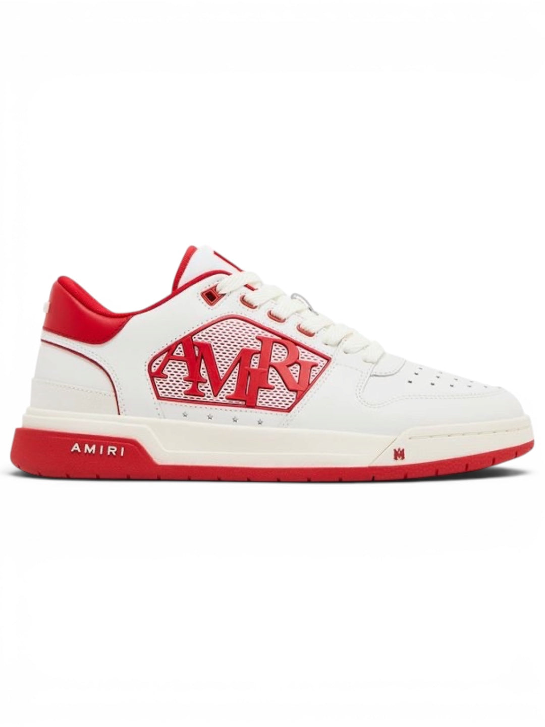Amiri Classic Low White Red