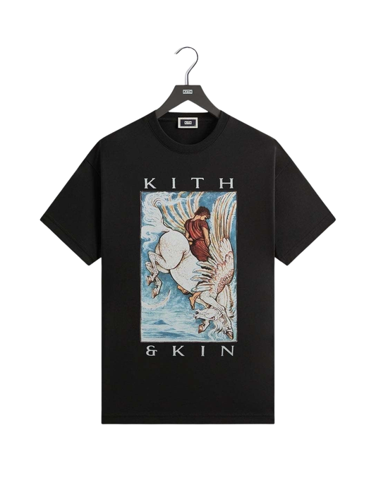 KITH & KIN Pegasus Vintage Graphic Tee Black
