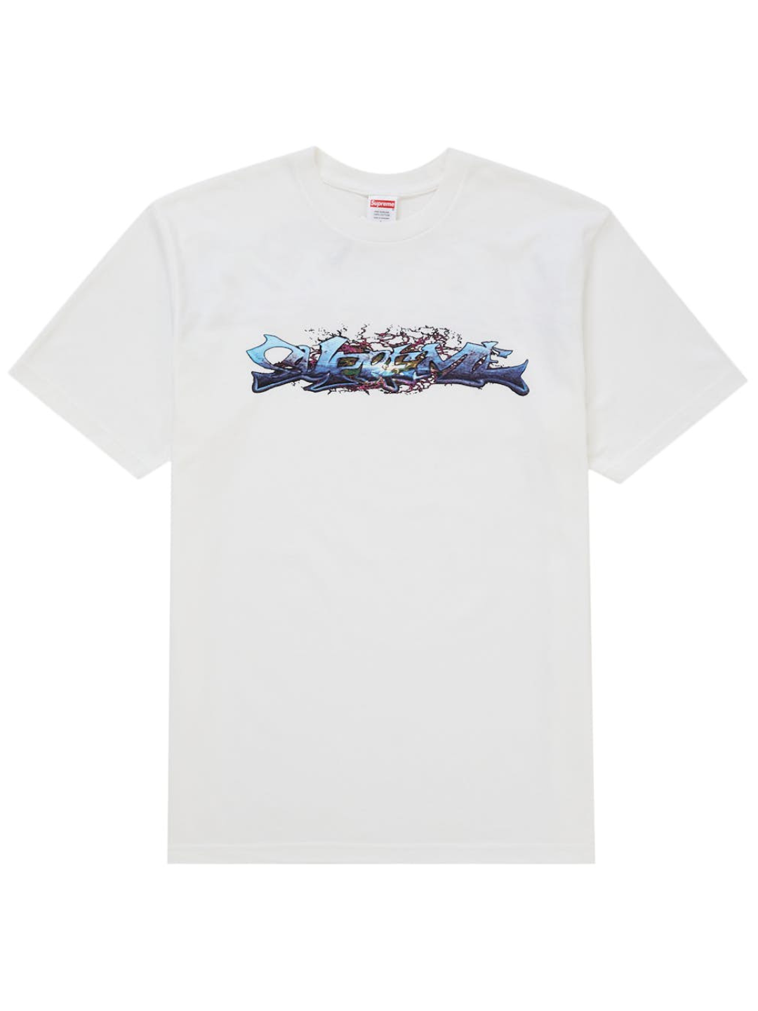 Supreme Tag Tee White
