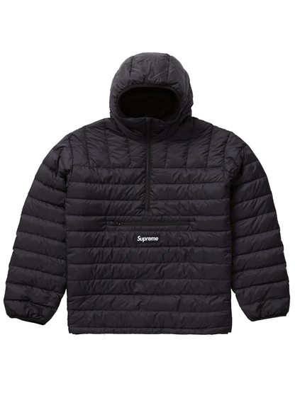 Supreme Micro Down Half Zip Hooded Pullover (fw21) Black