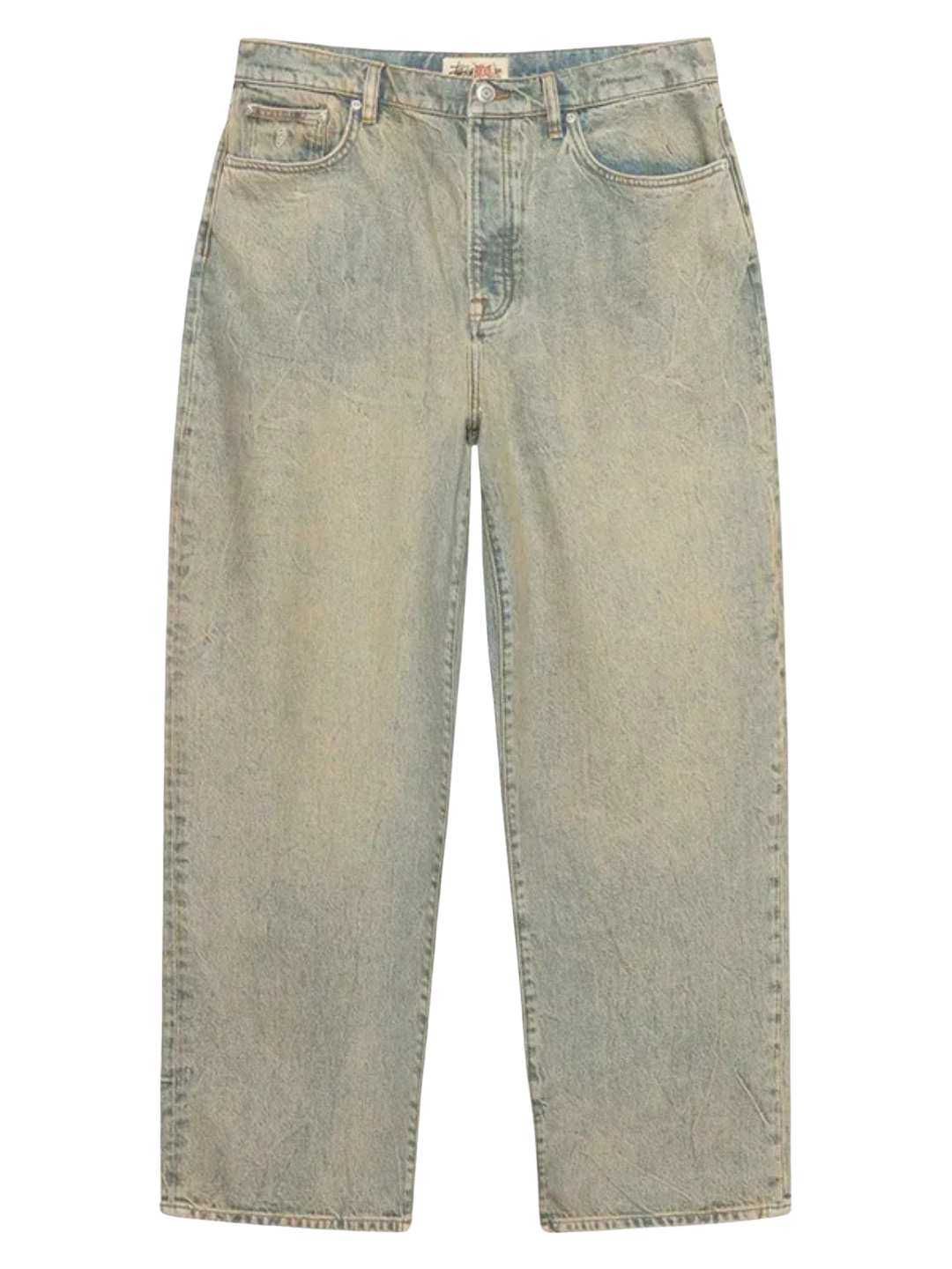 Stüssy New Classic Jean Denim Washed Beach Yellow