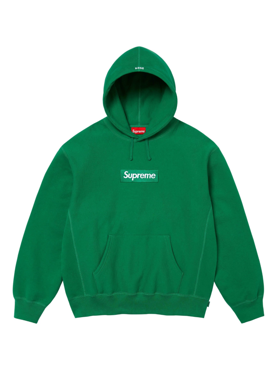 Supreme Box Logo Hooded Sweatshirt Green