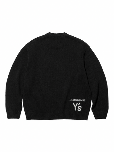 Supreme Y's By Yohji Yamamoto Sweater Black