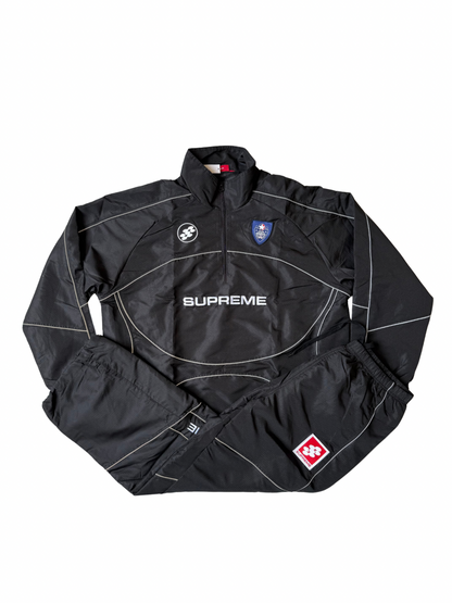 Supreme Reflective Piping Tracksuit Black