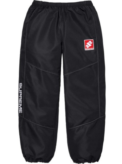 Supreme Reflective Piping Pants Black