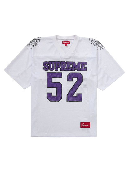 Supreme Spiderweb Football Jersey White