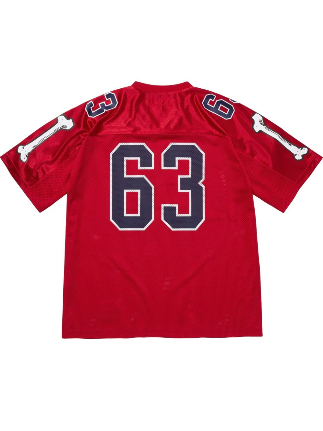 Supreme Bones Football Jersey Red