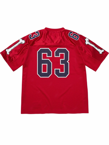 Supreme Bones Football Jersey Red