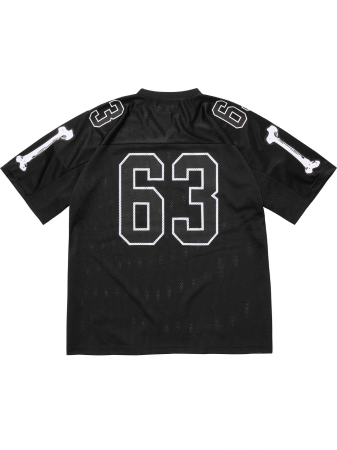 Supreme Bones Football Jersey Black