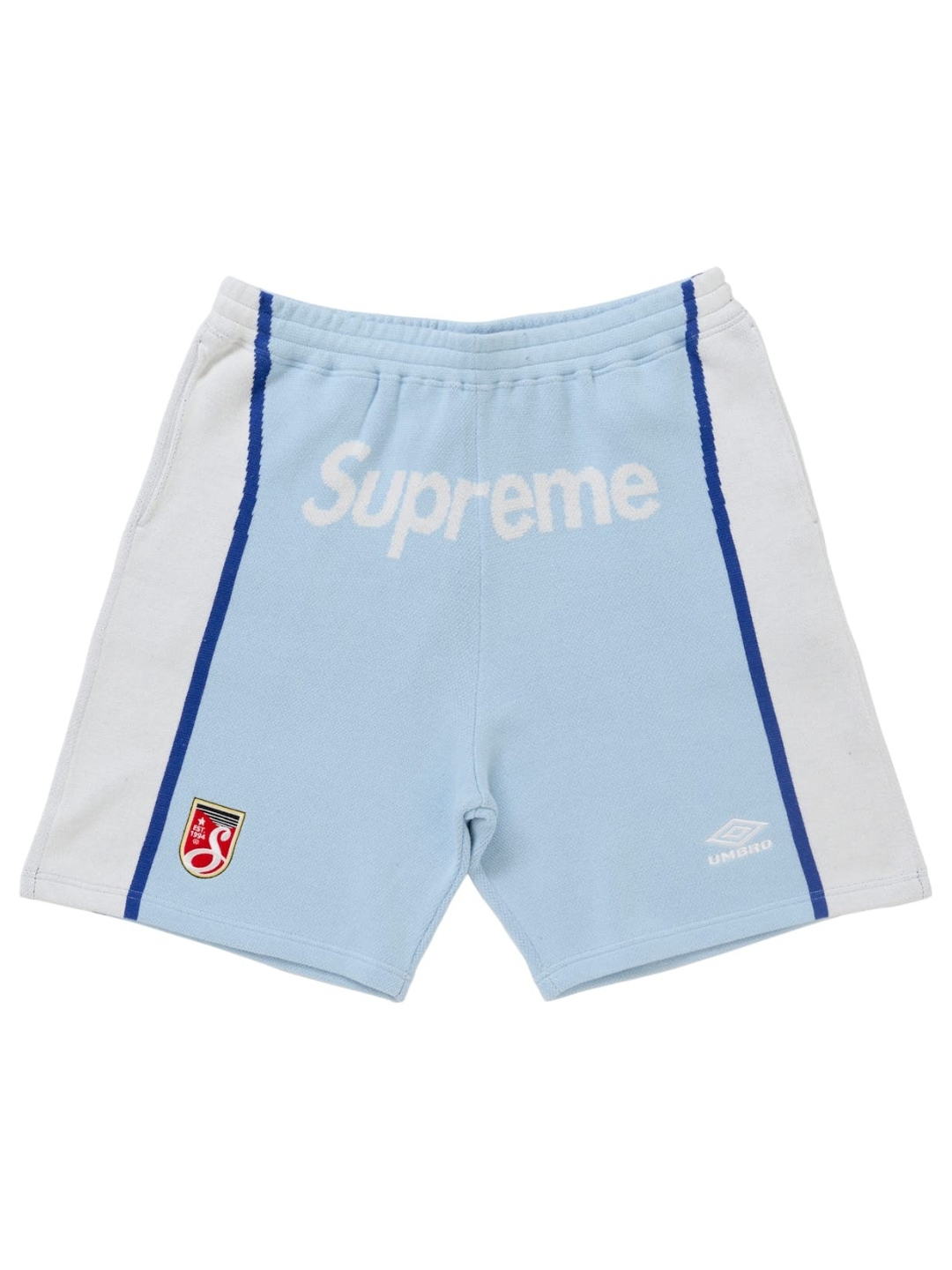 Supreme Umbro Knit Soccer Short Blue