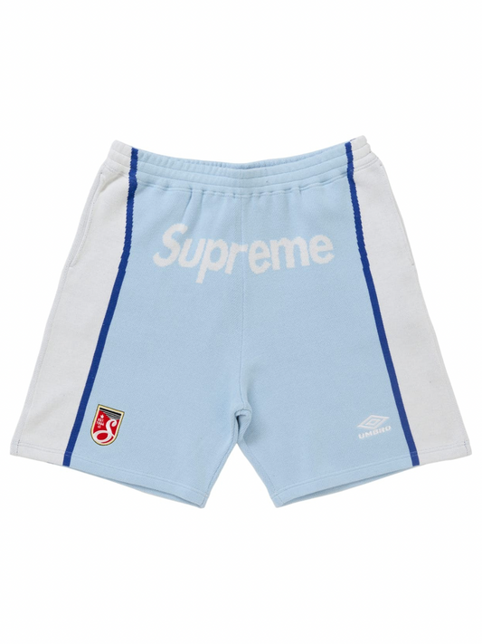 Supreme Umbro Knit Soccer Short Blue