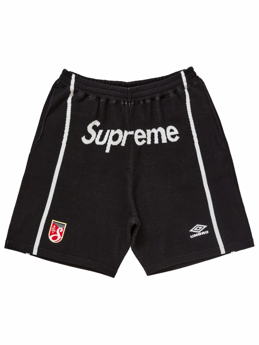 Supreme Umbro Knit Soccer Short Black
