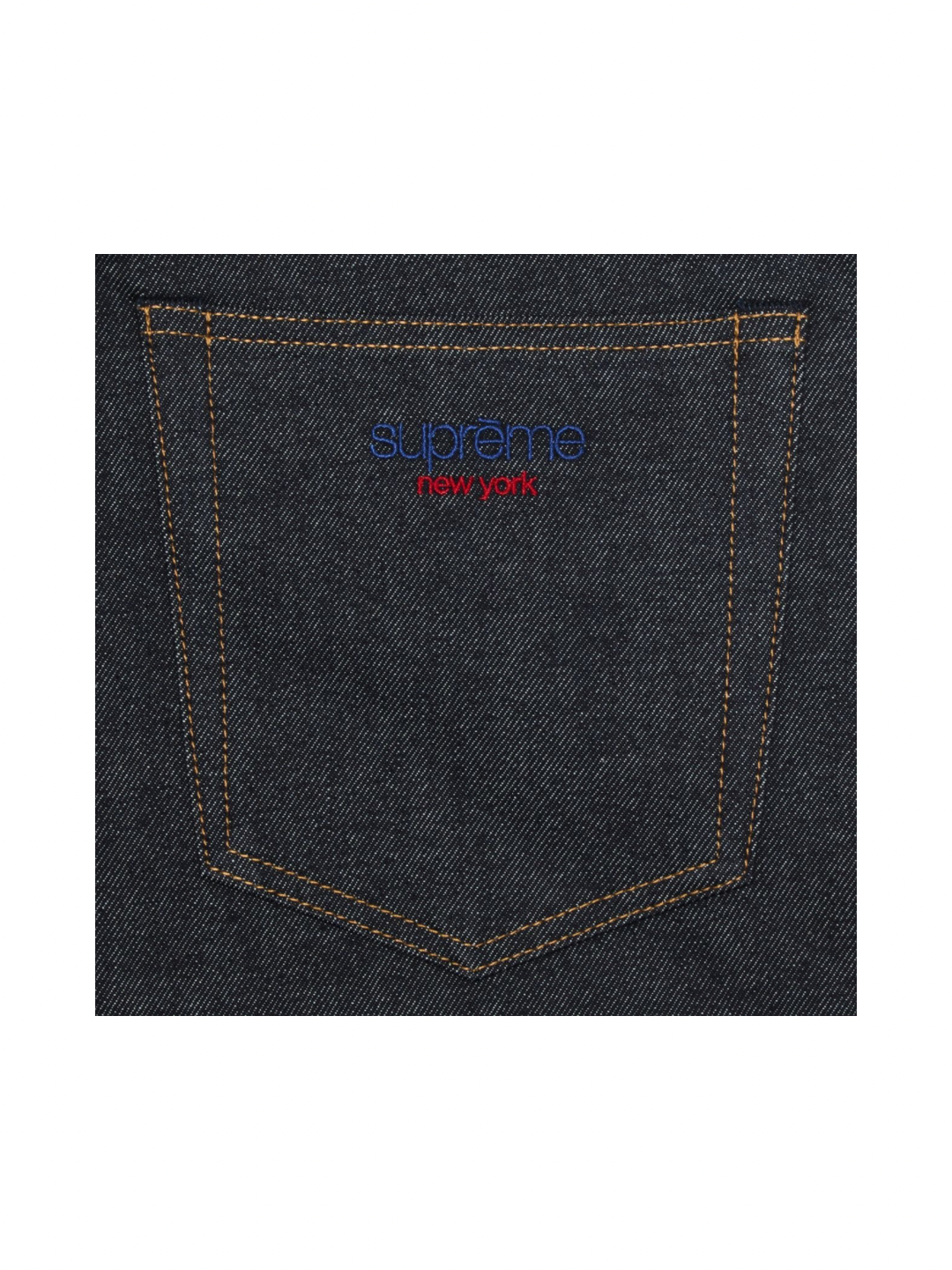 Supreme Rigid Baggy Selvedge Jean (SS26) Indigo