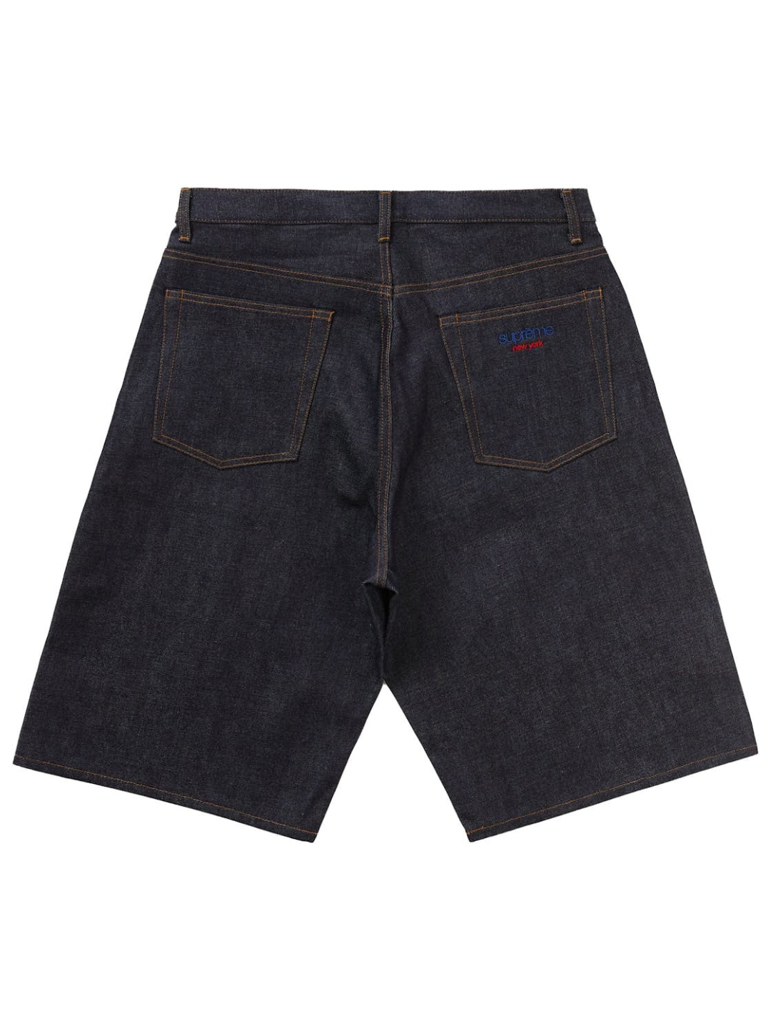 Supreme Rigid Baggy Selvedge Denim Short Rigid Indigo